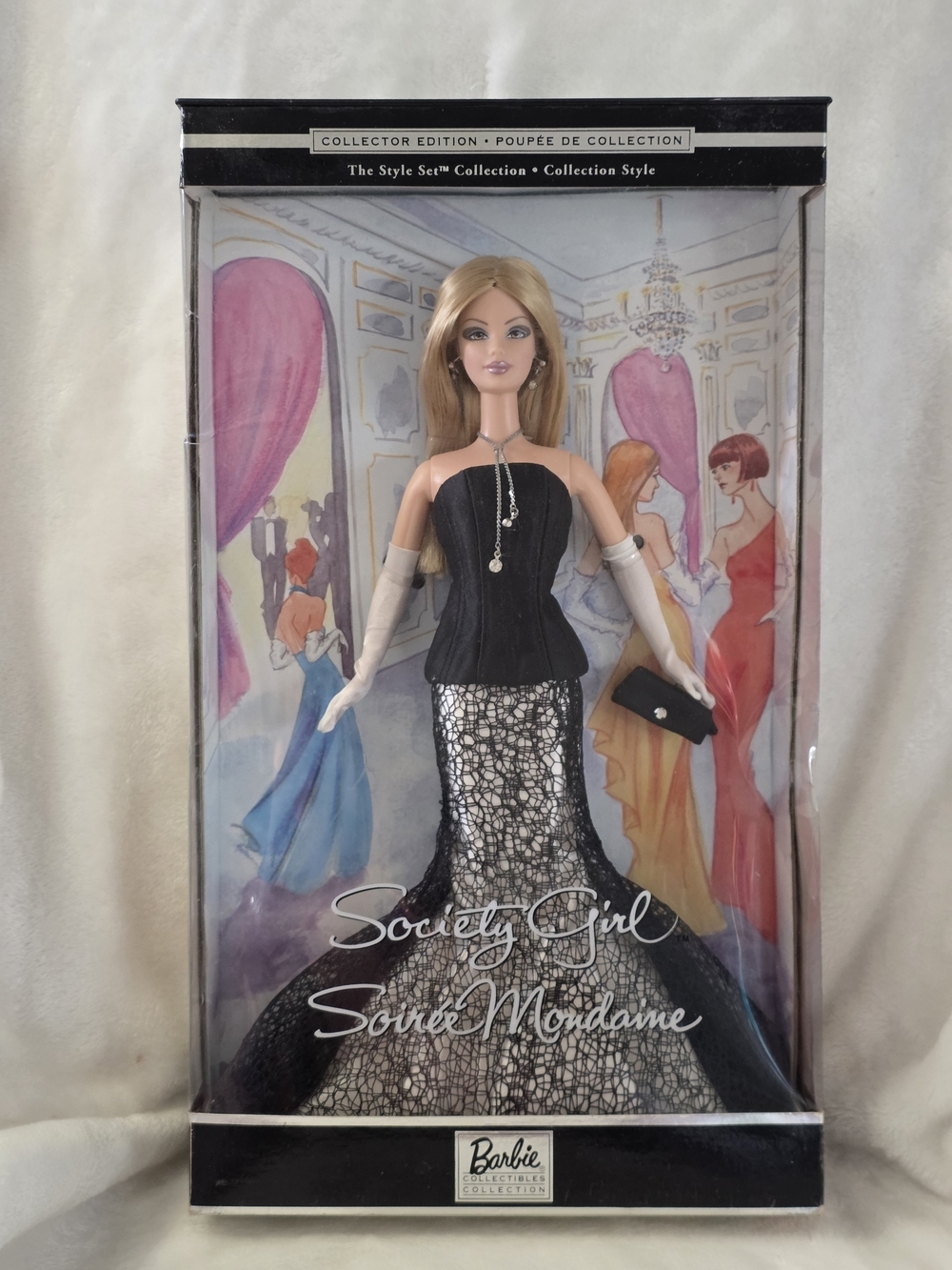 2001 Barbie Collectibles Society Girl Doll Collector Edition The Style Set #5620